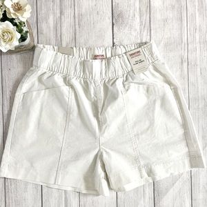 NWT Signature Levi Strauss & Co Off White A Line Shorts
